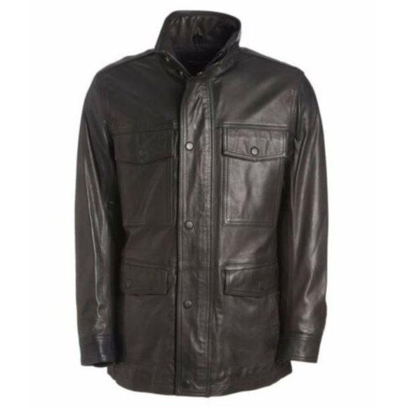 SOLD Marc New York Brimfield Calf Leather Jacket - Picture 4 of 4